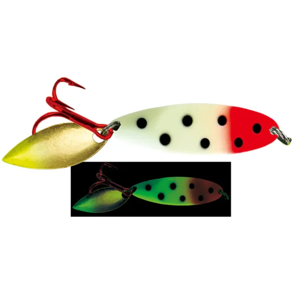 thumbnail image 2 of 3 Acme Kastmaster Jigs Lures – 1/8oz Spoons – Rainbow Trout Firetiger (Multicolor) 2 of 5
