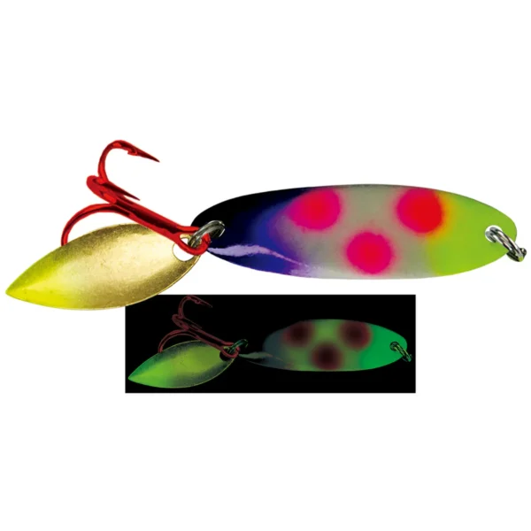 Kastmaster 1/24 oz Moonshine Glow Liplock Fishing Lures